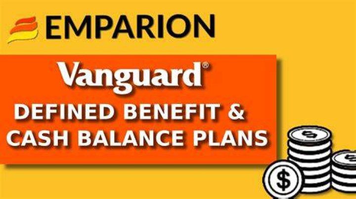 Does Vanguard offer defined benefit plans?