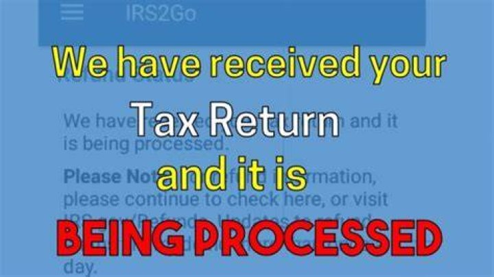 What does error mean on tax return?