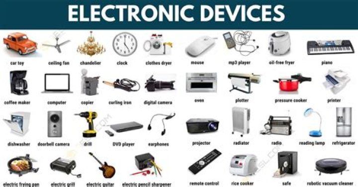 What is electronic equipment examples?
